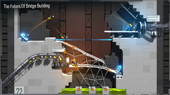 Screenshot 2 for Bridge Constructor Portal 5.1 MOD (full version)