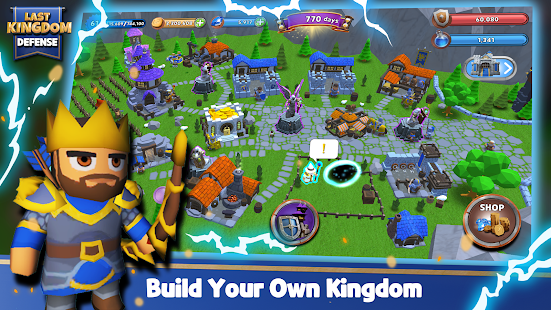 Screenshot 2 for Last Kingdom Defense 2.9.6 Mod free shopping