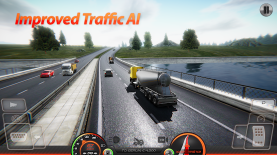 Screenshot 1 for Truckers of Europe 2 Simulator 0.42 Mod free shopping