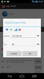 Screenshot 2 for NoRoot Firewall 4.0.2