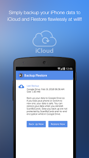Screenshot 2 for ScanBizCards Premium 7.1