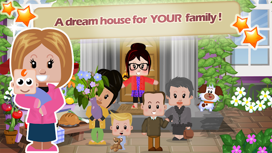 Screenshot 1 for Family House the ultimate dollhouse 1.1.122 APK + MOD