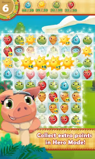 Screenshot 2 for Farm Heroes Saga 5.2.10 MOD APK Unlimited Health