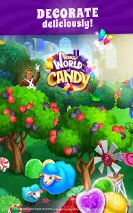 Screenshot 4 for Wonka’s World of Candy Match 3 1.21.1707 MOD APK (Unlimited Lives + Boosters)