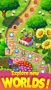 Screenshot 3 for Bee Brilliant Blast 1.26.2 MOD (Infinite Lives + Infinite Coins + More)