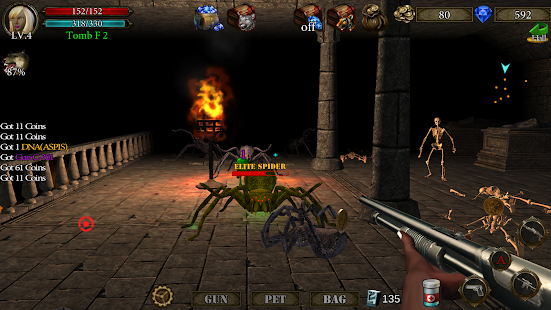 Screenshot 5 for Dungeon Shooter The Forgotten Temple 1.4.26 Mod money
