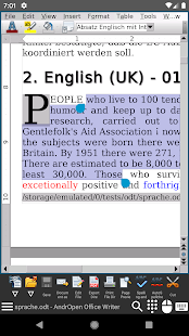Screenshot 1 for AndrOpen Office 4.4.0a Unlocked