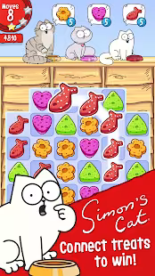 Screenshot 1 for Simon’s Cat Crunch Time 1.19.1 APK + MOD