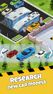 Screenshot 2 for Idle Car Factory Car Builder Tycoon Games 202112.11.1Mod free shopping