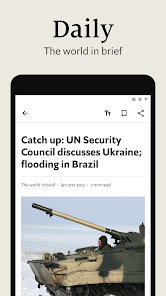 Screenshot 2 for Economist 3.46.0 APK Subscribed