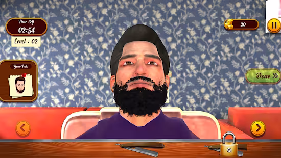Screenshot 2 for Barber Shop Simulator 3D 1.0.7 MOD APK