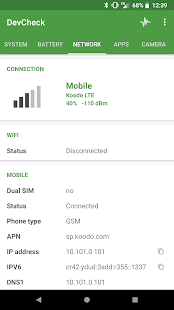 Screenshot 3 for DevCheck Hardware and System Info Pro 2.45