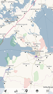 Screenshot 1 for Trekarta offline maps for outdoor activities 2021.04 Paid