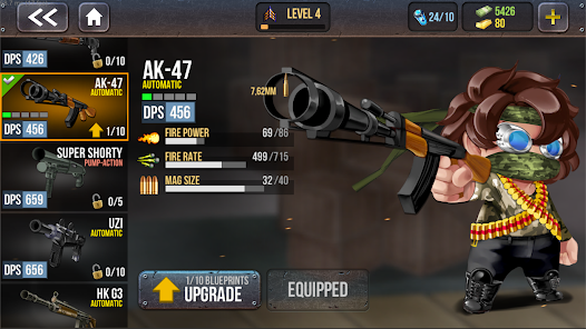 Screenshot 4 for Ramboat 2 Action Offline Games 2.5.4 MOD APK Unlimited Money
