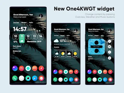 Screenshot 3 for One4KWGT Pro widgets for KWGT 2.3 Patched