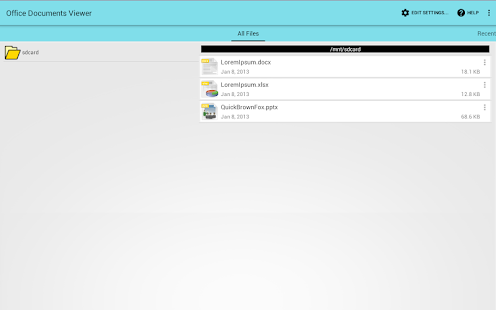 Screenshot 5 for Office Documents Viewer Pro 1.31.1 Patched