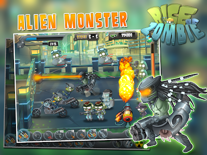 Screenshot 3 for Rise of Zombie City Defense 1.0.6 MOD APK