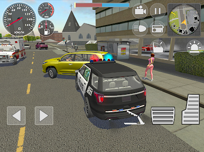 Screenshot 7 for Police Cop Simulator Gang War 2.2.2 MOD (Unlimited Money)