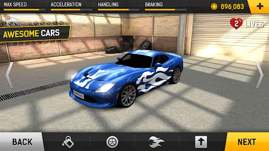 Screenshot 3 for Racing Fever 1.7.1 MOD APK Unlimited Money
