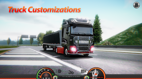 Screenshot 6 for Truckers of Europe 2 Simulator 0.42 Mod free shopping