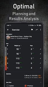 Screenshot 1 for GymUp PRO 11.19 APK Full Version