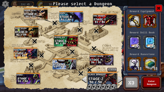 Screenshot 3 for Dungeon Princess 201 MOD APK Unlimited BRICS