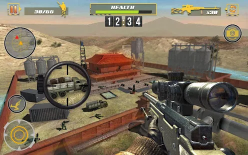 Screenshot 5 for Mission IGI Free Shooting Games FPS 1.3.2 MOD (God Mode +One Hit Kill)
