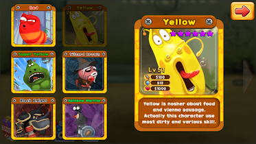 Screenshot 1 for Larva Heroes Episode2 1.5.6 MOD Unlimited Gold
