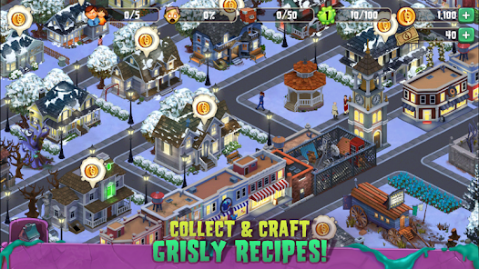 Screenshot 3 for Goosebumps Horror Town 1.3.0 MOD APK Unlocked