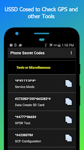 Screenshot 3 for Secret Codes for Phones 1.6 Ads-free