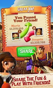 Screenshot 4 for Sugar Smash Book of Life Free Match 3 Games. 3.104.105 Mod money