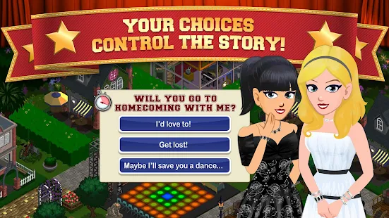 Screenshot 5 for High School Story 5.4.0 MOD APK Unlimited Shopping