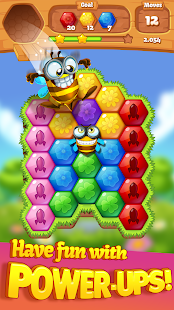 Screenshot 1 for Bee Brilliant Blast 1.26.2 MOD (Infinite Lives + Infinite Coins + More)