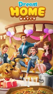 Screenshot 4 for Dream Home Match 3.5.1 MOD +  DATA  (Unlimited Coins + Trophies)