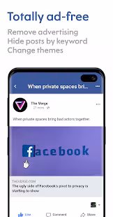 Screenshot 2 for Maki Plus Facebook and Messenger in a single app 4.1.2 Final