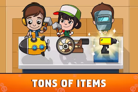 Screenshot 3 for Idle Factory Tycoon Business Mod APK 2.22.0 Unlimited money