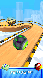 Screenshot 1 for Going Balls 2.24 MOD APK Free shopping