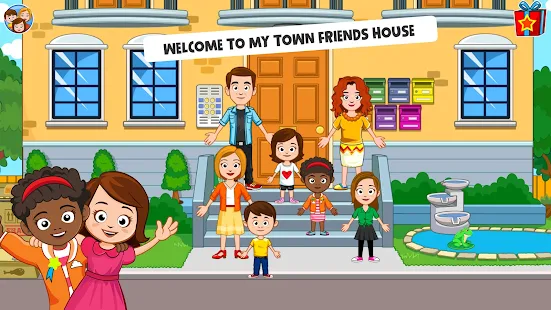 Screenshot 3 for My Town Best Friends House games for kids 1.19 Mod free shopping