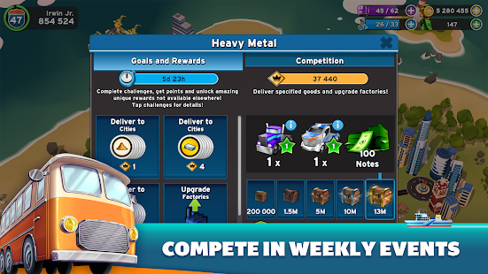 Screenshot 6 for Transit King Tycoon Seaport 4.16 MOD Free Shopping