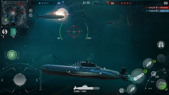 Screenshot 1 for WORLD of SUBMARINES 2.0 Mod No Reload Time