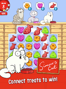 Screenshot 6 for Simons Cat Crunch Time Puzzle Adventure 1.42. MOD (Unlimited Lives + Coins)