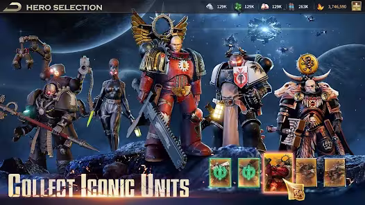 Screenshot 2 for Warhammer 40,000 Lost Crusade MMO 1.14.19 MOD APK Menu, Game Speed