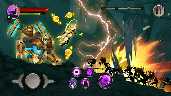Screenshot 6 for Stickman Legends Shadow Offline Fighting Games DB 2.5.5 Mod free shopping
