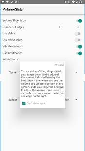 Screenshot 2 for VolumeSlider Premium 2.8.0