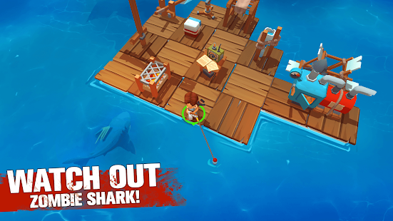 Screenshot 3 for Grand Survival Raft Games 2.8.4 MOD APK Money