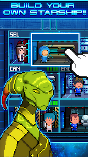 Screenshot 3 for Pixel Starships Hyperspace 0.91103 MOD APK