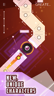 Screenshot 1 for Dancing Ballz Music Dance Line Tiles Game 1.3.0 APK + MOD