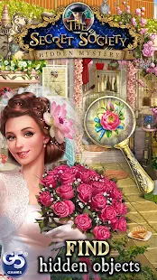 Screenshot 1 for The Secret Society Find objects and solve puzzles 1.42.4201 MOD APK (Unlimited Coins + Gems)
