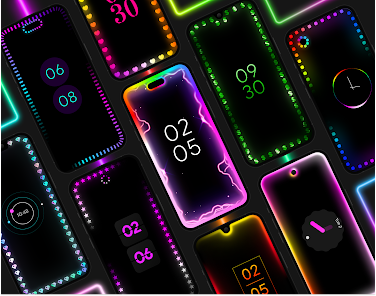 Screenshot 1 for Edge Lighting Colors 96 MOD APK Premium Unlocked