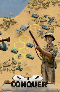 Screenshot 3 for 1943 Deadly Desert  a WW2 Strategy War Game 1.3.0 MOD  (Unlock levels+Bulk currency)